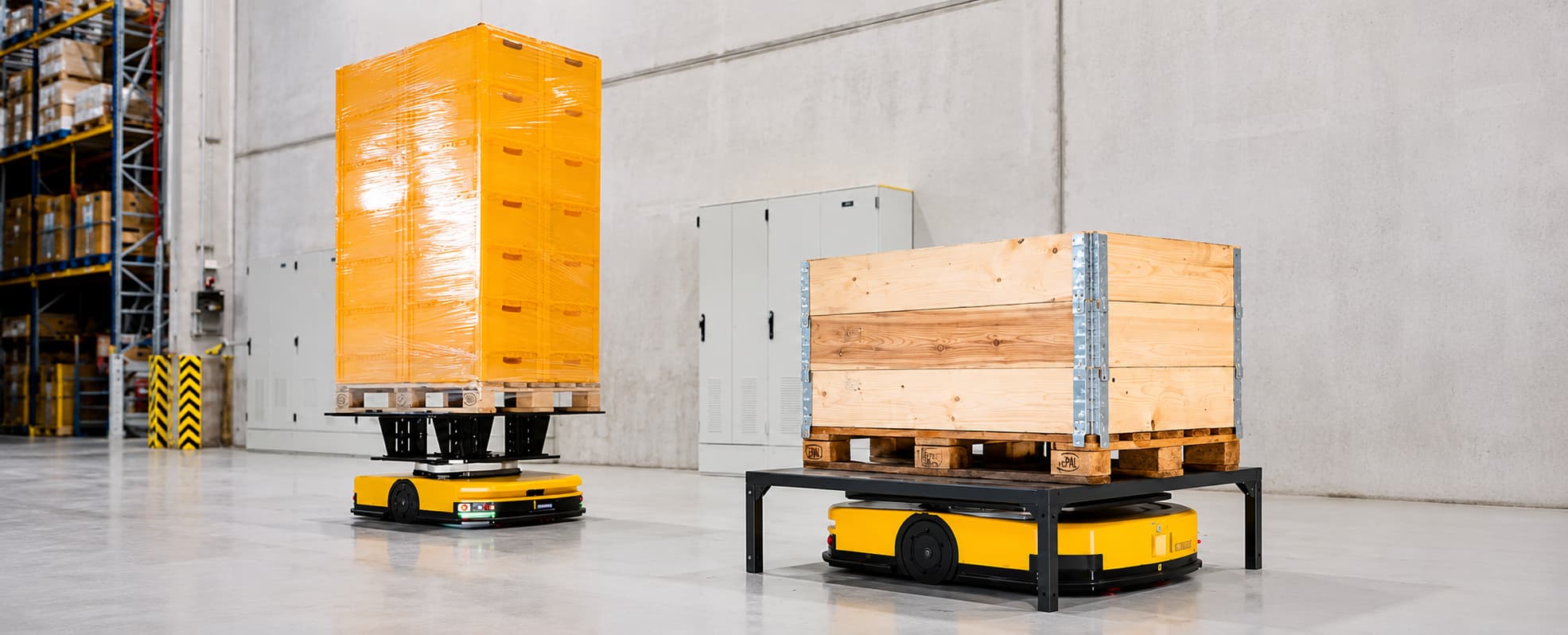 Автономные транспортные системы (AGV/AMR)